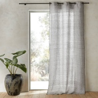 Штора Из 100 льна шамбре Bombaya 140 x 260 см бежевый AM.PM  фото, kupilegko.ru